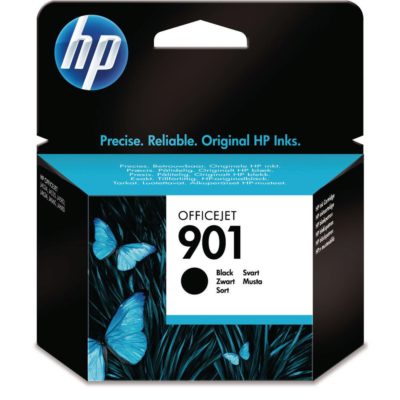 hp 901 Ink Cartridge, Black Single Pack, CC653AE